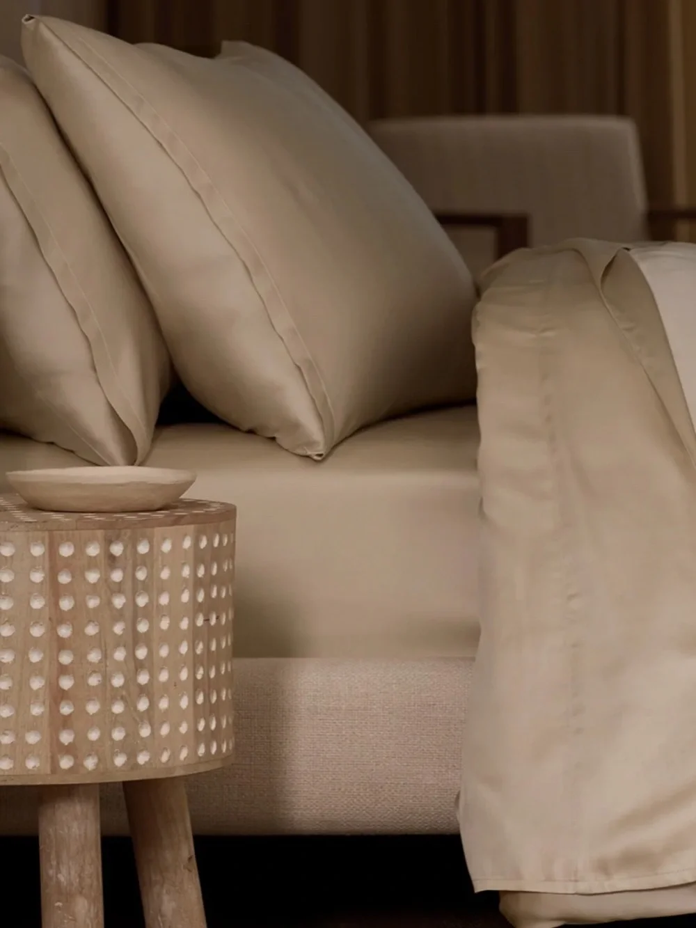 Cozy Earth Bamboo King Pillowcases - Oat  (Set of 2)